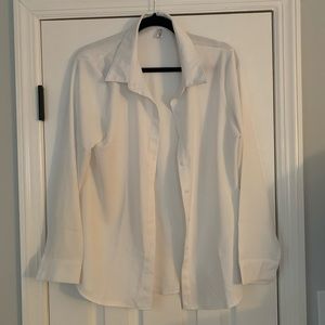White button up shirt medium